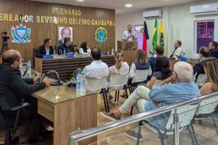 C�mara de S�o Mamede participa das celebra��es do anivers�rio de emancipa��o pol�tica do munic�pio e realiza sess�o solene