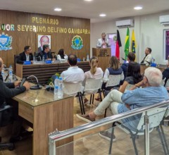 C�mara de S�o Mamede participa das celebra��es do anivers�rio de emancipa��o pol�tica do munic�pio e realiza sess�o solene