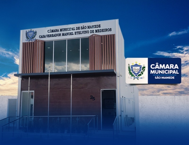 C�mara de S�o Mamede informa sobre seu funcionamento durante o per�odo de recesso parlamentar