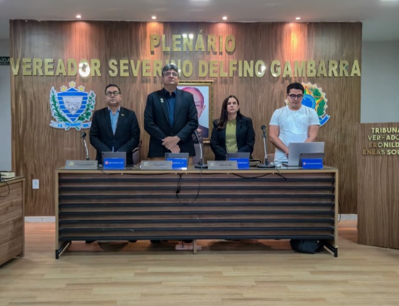 C�mara de S�o Mamede realiza sess�o ordin�ria e vereadores aprovam projetos que autorizam abertura de cr�dito especial