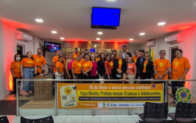 C�mara de S�o Mamede realiza sess�o especial sobre a campanha nacional do Maio Laranja
