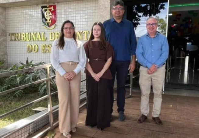 Comitiva da c�mara de S�o Mamede realiza visita t�cnica ao Tribunal de Contas do Estado da Para�ba (TCE-PB) em Jo�o Pessoa