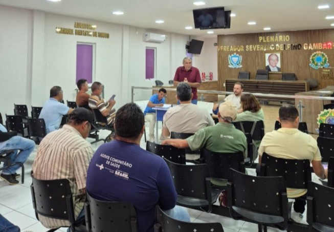 C�mara de S�o Mamede sediou nesta quarta-feira (29) mais uma reuni�o do CMDRS