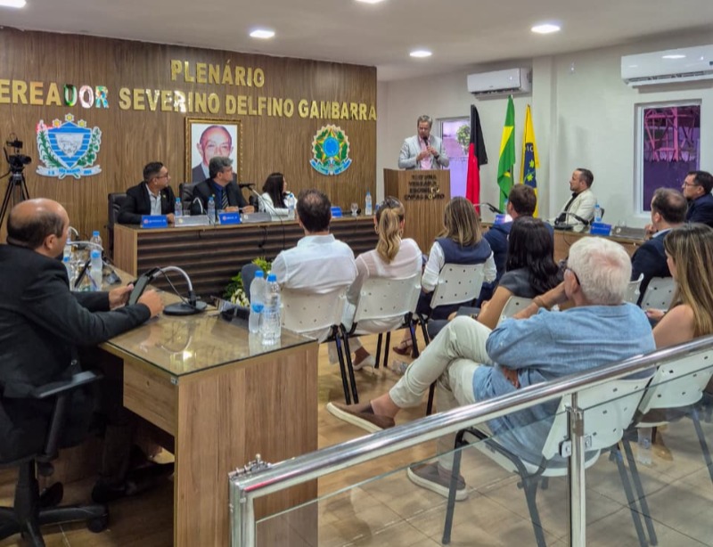 C�mara de S�o Mamede participa das celebra��es do anivers�rio de emancipa��o pol�tica do munic�pio e realiza sess�o solene